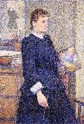 Theo Van Rysselberghe Anna Boch in her Atelier china oil painting artist